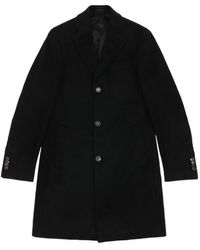 Ferragamo - Lapel Button Coat - Lyst