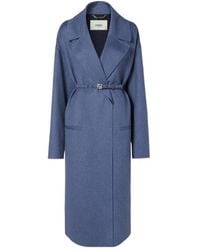 Fendi - Belted Coat - Lyst