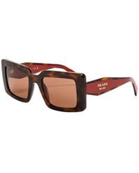 Prada - 0Pr D01S Oversized Sunglasses - Lyst
