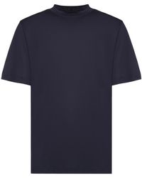 Eleventy - Crew Neck T-Shirt - Lyst