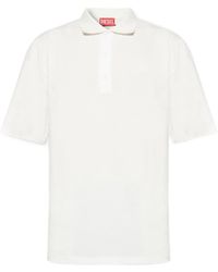 DIESEL - Oval D Short-Sleeved Polo Shirt - Lyst
