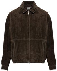 Arma - Long-Sleeve Leather Jacket - Lyst
