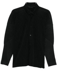 Homme Plissé Issey Miyake - Homme Plissé Issey Miyake Monthly Colors October Shirt - Lyst