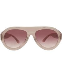 Isabel Marant - Minimalist Face Shield Sunglasses - Lyst