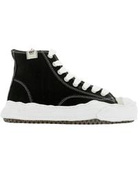Maison Mihara Yasuhiro - Logo Detailed Lace-Up Sneakers - Lyst
