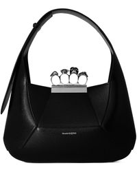McQueen - Jewelled Hobo Bag - Lyst