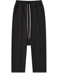 Rick Owens - Drop-Crotch Cropped Trousers - Lyst