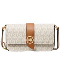 MICHAEL Michael Kors - Greenwhich Monogram-Print Leather Tote Bag - Lyst