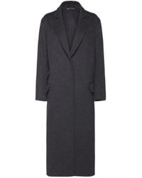 Tom Ford - Single Breast Wool Blend Coat - Lyst