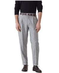 Brunello Cucinelli - Pinces Detailed Pants - Lyst