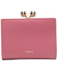 Furla - Dots Small Compact Wallet - Lyst
