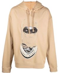 ih nom uh nit - Graphic-Print Long-Sleeve Hoodie - Lyst