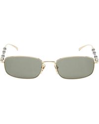 Gucci - Rectangle Sunglasses - Lyst