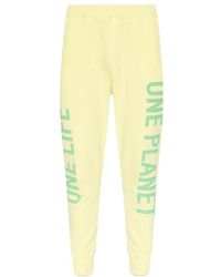 DSquared² - Logo-Print Cotton Track Pants - Lyst