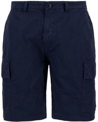 Barbour - Logo Patch Cargo Shorts - Lyst