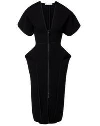 Maticevski - Coco Peplum Midi Dress - Lyst