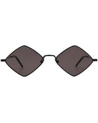 Saint Laurent - Eyewear Lisa Geometric Frame Glasses - Lyst