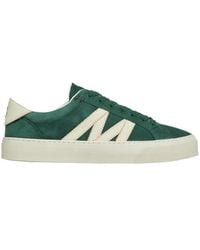 Moncler - Monaco2 Low-Top Trainers - Lyst