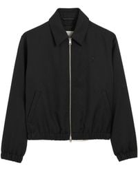 Ami Paris - Ami Ami De Coeur Collared Zip-Up Jacket - Lyst