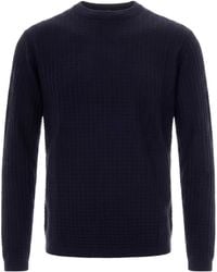 Emporio Armani - Crewneck Knitted Jumper - Lyst