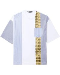 Comme des Garçons - Panelled Paisley-Print T-Shirt - Lyst