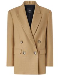 Pinko - Collared Button-Up Jacket - Lyst