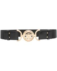 Versace - Medusa Head-Buckle Elastic Band Belt - Lyst