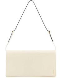 Jil Sander - Folded Flap Shoulder Bag - Lyst