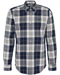 Barbour - Long Sleeve Checked Shirt - Lyst
