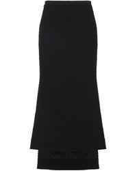 Lanvin - High-Rise Textured Skirt - Lyst