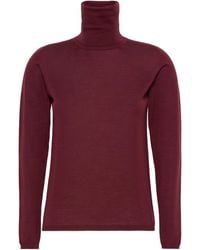 Max Mara - Wool Yarn Polo-Neck Sweater - Lyst