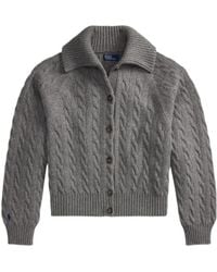 Polo Ralph Lauren - Cable-Knit Cardigan - Lyst