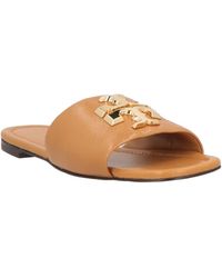 Tory Burch - Minimalist Square Toe Slippers - Lyst
