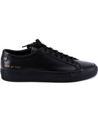 Common Projects - Achilles Leather Low-Top Sneakers - Lyst