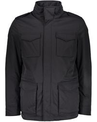 Herno - High Neck Long-Sleeved Padded Jacket - Lyst