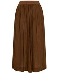 Uma Wang - Elastic Waist Pleated Skirt - Lyst