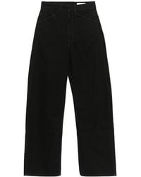 Lemaire - High-Waisted Wide-Leg Jeans - Lyst