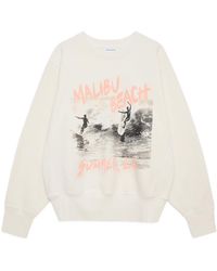 Anine Bing - Harry Graphic-Print Sweater - Lyst