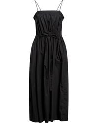 Ganni - Fashion Solid Color Square Neck Cami Dress - Lyst