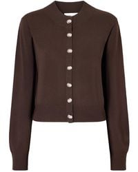 Brandon Maxwell - Aubrey Knitted Cardigan - Lyst
