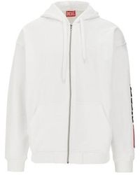 DIESEL - S-Boxt-Zip-Hood-Div Hoodie - Lyst