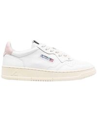 Autry - Side Logo Patch Sneakers - Lyst