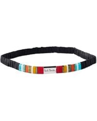 Paul Smith - Beaded Logo-Detail Bracelet - Lyst