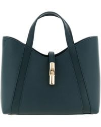 Furla - Small Goccia Leather Tote Bag - Lyst