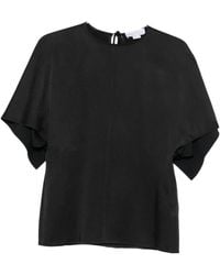Stella McCartney - Asymmetric Crew Neck Top - Lyst