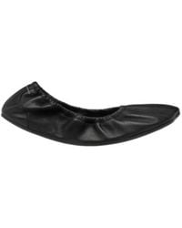MM6 by Maison Margiela - Square Toe Slip-On Flat Shoes - Lyst