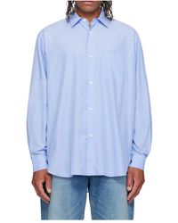 Ssstein - Relaxed-Fit Shirt With A Standard Collar - Lyst
