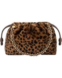 Loewe - Leopard Chain Clutch Bag - Lyst