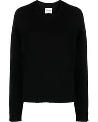 KHAITE - Long-Sleeved Crewneck Jumper - Lyst