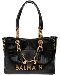 Balmain - 1945 Chain Shoulder Bag - Lyst